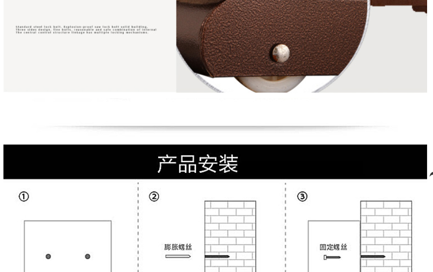甬康达保险柜办公家用保险箱 FDG-A1/D-120古铜色3C认证大型全钢电子密码保险柜 1.2m