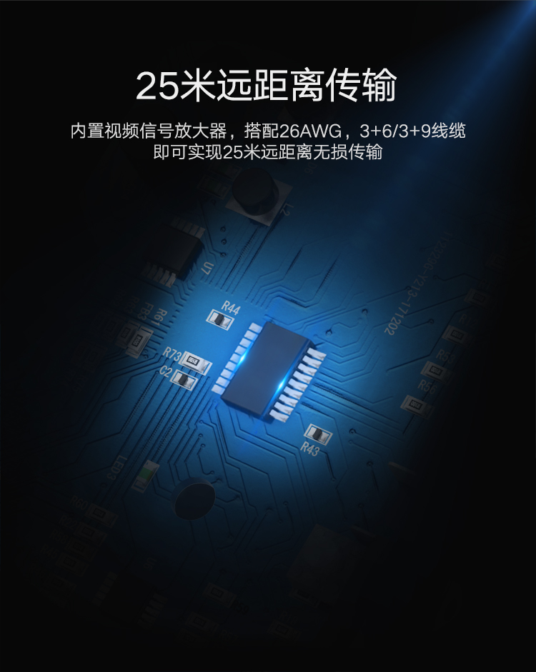 绿联（UGREEN）VGA分配器一进二出分频器 笔记本电脑显示器分屏器 高清视频转换器 40254