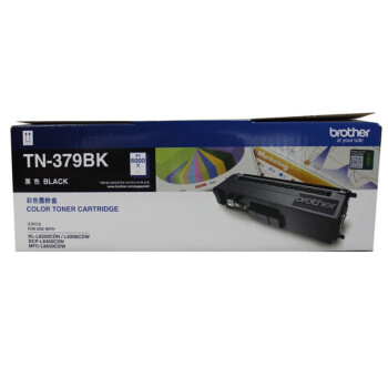 brother 兄弟（brother）TN-379BK 黑色墨粉盒（适用HL-L8250CDN/L9200CDW机型）