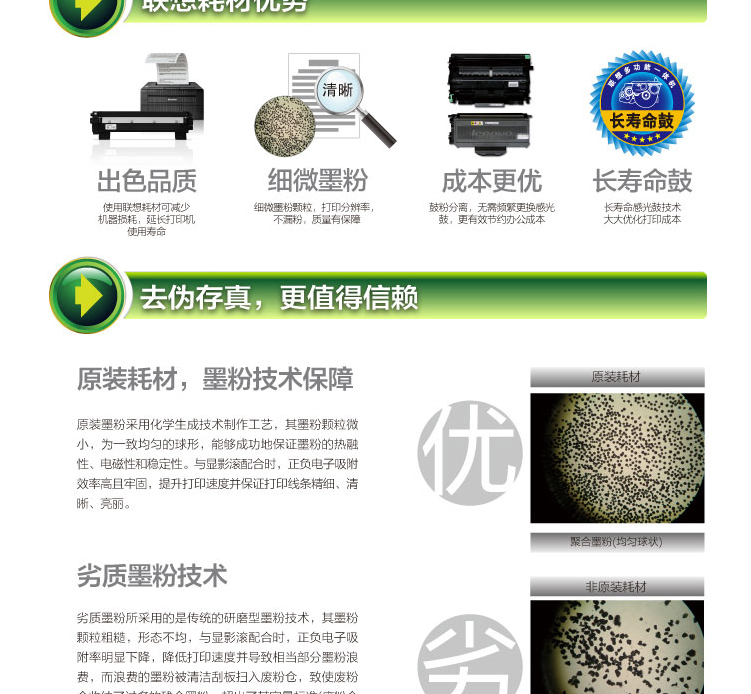 联想（Lenovo）LD3020Y黄色原装硒鼓（适用于CS3320DN彩色激光打印机）