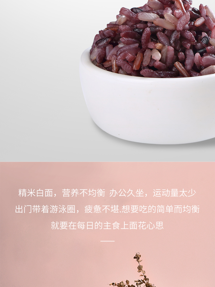 十月稻田 三色糙米480g（盒装）*2盒