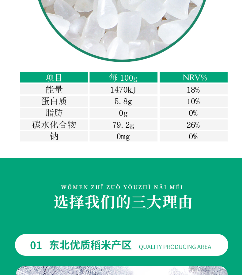 十月稻田 粥米1kg*2