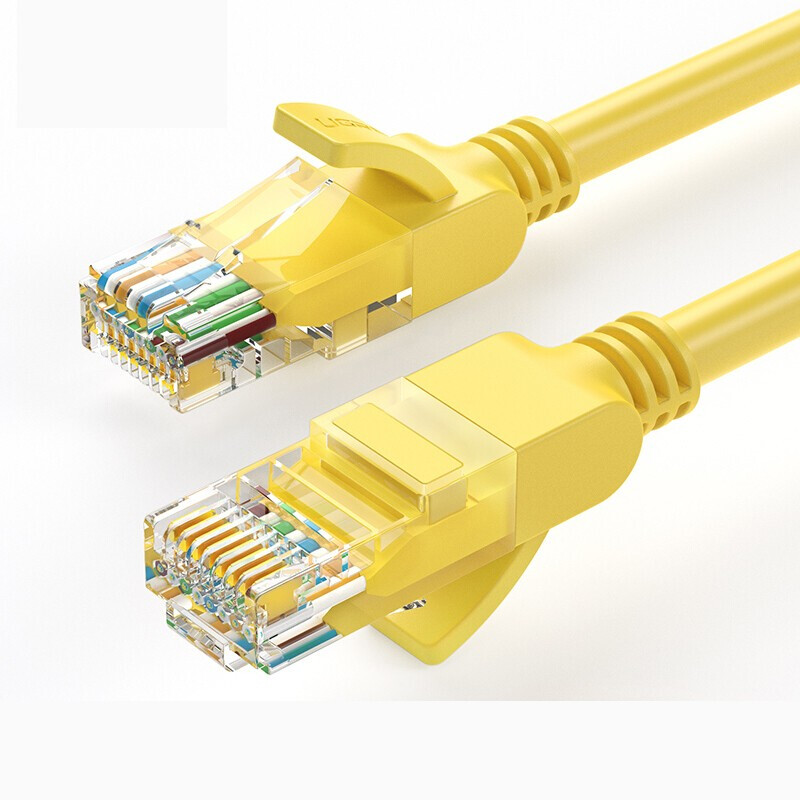 绿联（UGREEN）超五类网线 百兆网络连接线 Cat5e超5类成品跳线 家用装修电脑宽带非屏蔽八芯双绞线15米60815