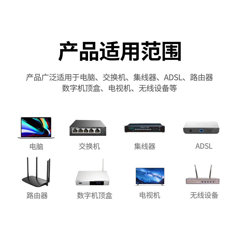 绿联（UGREEN）超五类RJ45网络水晶头 8P8C电脑网线Cat5e类连接头 工程级镀金非屏蔽连接器 10个/袋 20329