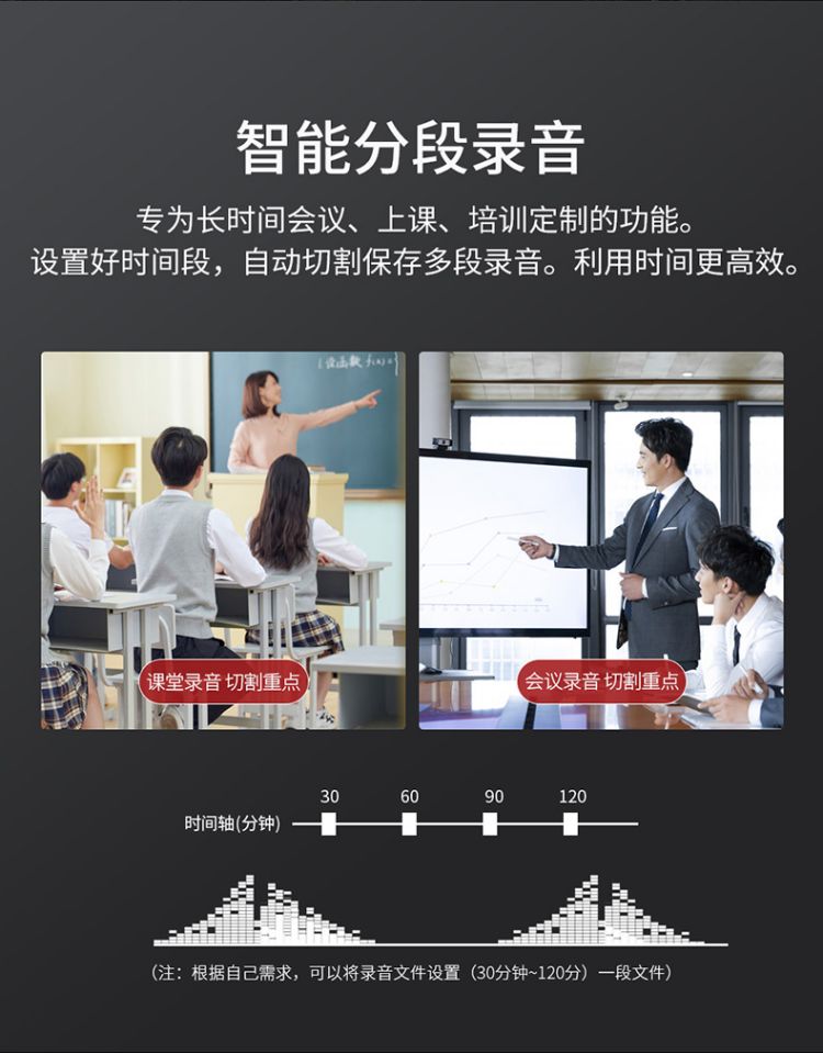 纽曼（Newsmy）录音笔 W3 16G 专业高清远距降噪 学习培训商务会议速记 彩屏Type-C 录音器 黑色