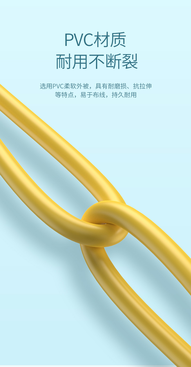 绿联（UGREEN）超五类网线 百兆网络连接线 Cat5e超5类成品跳线 家用装修电脑宽带非屏蔽八芯双绞线15米60815