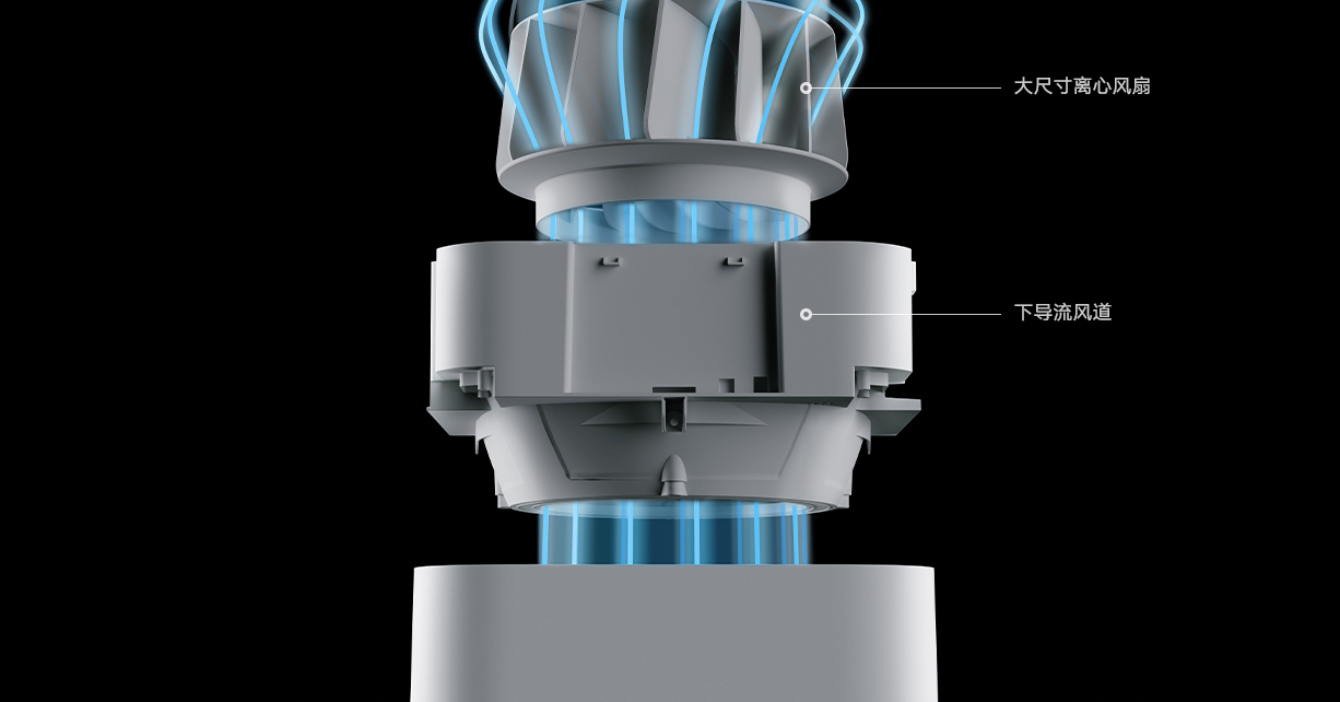 米家 小米空气净化器Pro H 家用除甲醛除菌除二手烟味除异味  AC-M7-SC