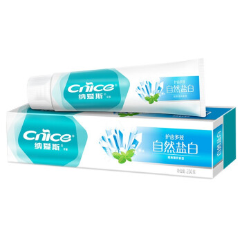 纳爱斯牙膏200g*2纳爱斯自然薄荷家庭实惠装