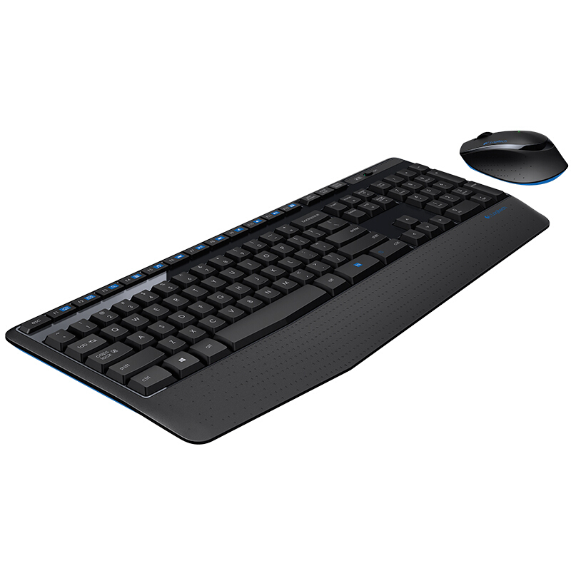 罗技（Logitech）MK345键鼠套装 无线键鼠套装 办公键鼠 带无线2.4G接收器 黑色