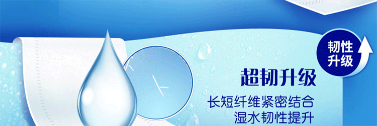 维达（Vinda）蓝色经典卷纸4层200克27卷 卷筒纸巾 自然无香 整箱 蓝色