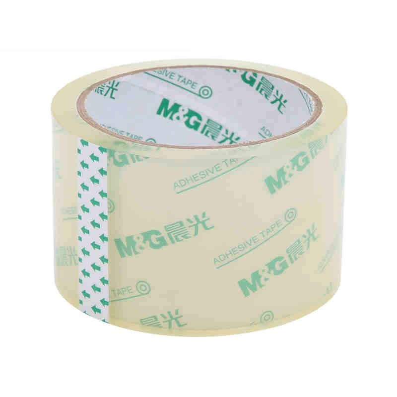 晨光（M&G）晨光普惠高透封箱胶带 高透明 一筒6卷装 48mm*60y AJD95796