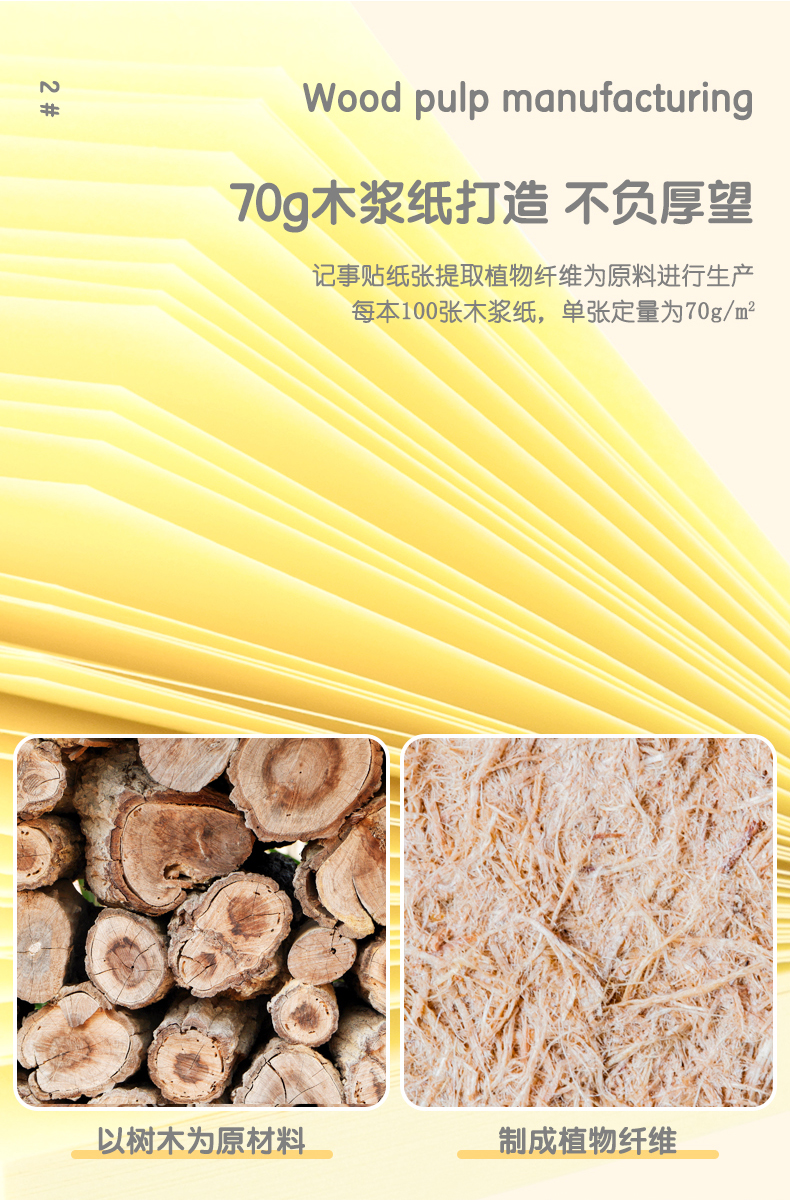 得力（deli）便利贴学生记事贴76*19mm便签纸N次贴(混) 办公学习用品 12袋装66307