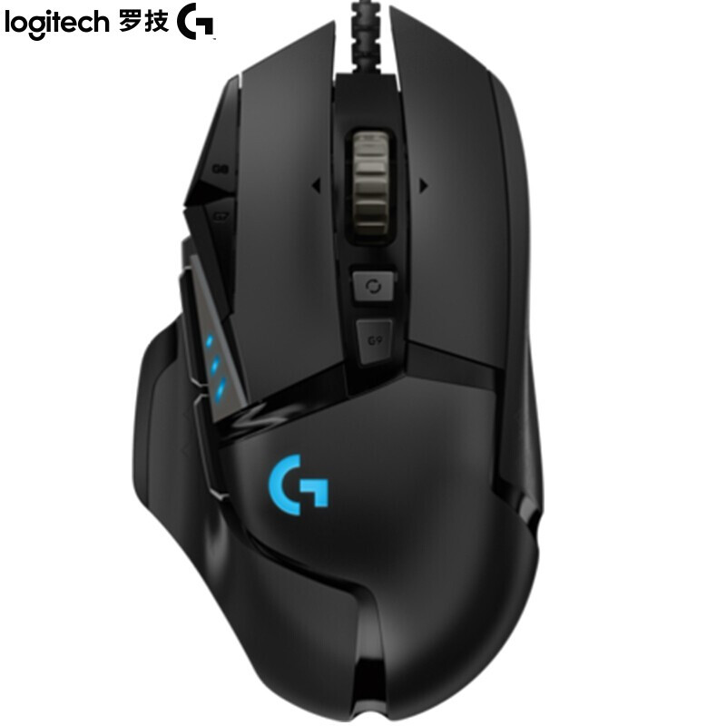 罗技（Logitech）G502 HERO主宰者有线鼠标 HERO引擎 RGB鼠标 G502 HERO