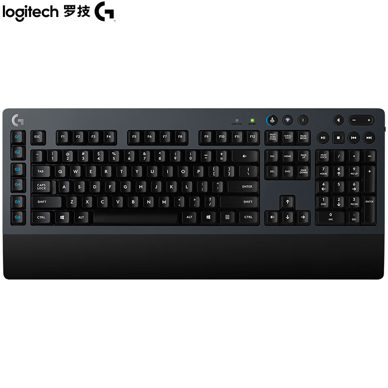 罗技（Logitech）LIGHTSPEED机械键盘 无线机械键盘 游戏机械键盘 无线键盘 蓝牙键盘 吃鸡键盘 G613