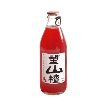 好望水 望山楂果汁气泡水 原果熬制解腻开胃饮料好望水饮品果蔬汁一瓶约含4颗山楂300ml*6瓶 整箱装