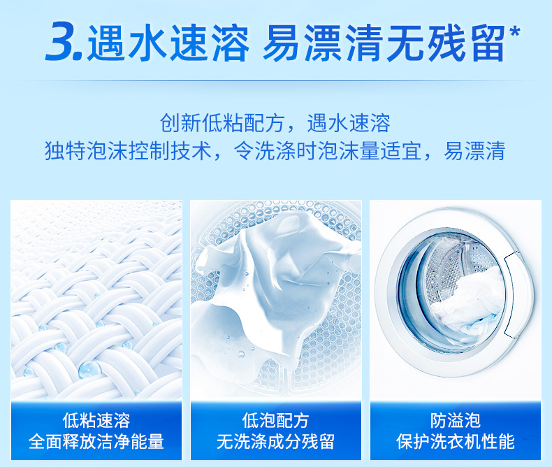 蓝月亮洗衣亮白增艳洗衣液薰衣草香型500g*12袋 整箱装