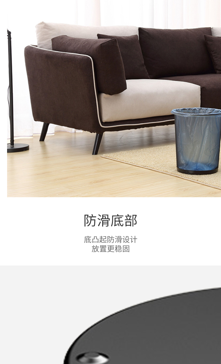 晨光（M&G）垃圾桶 小号金属网状办公纸篓 垃圾桶 垃圾筐 垃圾篮 ALJ99402 两个装