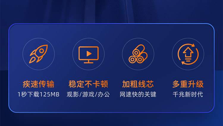山泽(SAMZHE)六类网线 CAT6类千兆网络跳线 八芯双绞成品网线 电脑路由器宽带网络连接线 黑色10米 WD6100