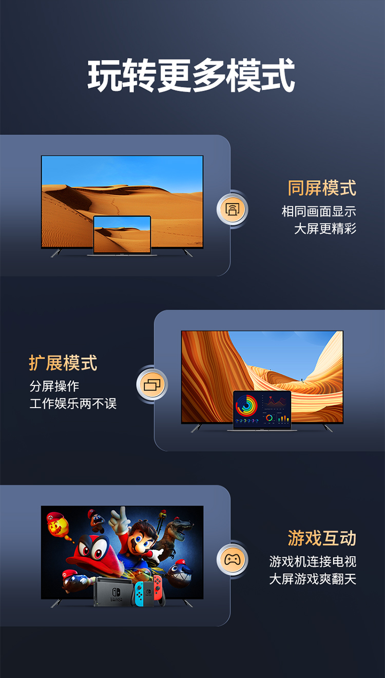 山泽(SAMZHE)80SH8HDMI线2.0版4K数字高清线支持3D视频线数据线8米