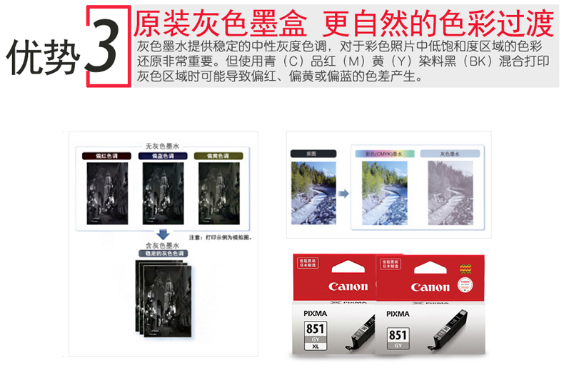 佳能（Canon）PGI-850 PGBK 黑色墨盒（适用iP7280/iP8780/iX6880）