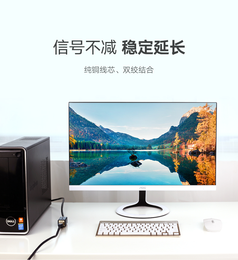 绿联（UGREEN）RJ45网线延长线 六类cat6类网线网口接头延长器 宽带接口连接线 纯铜双绞线 0.5米11278 3根装