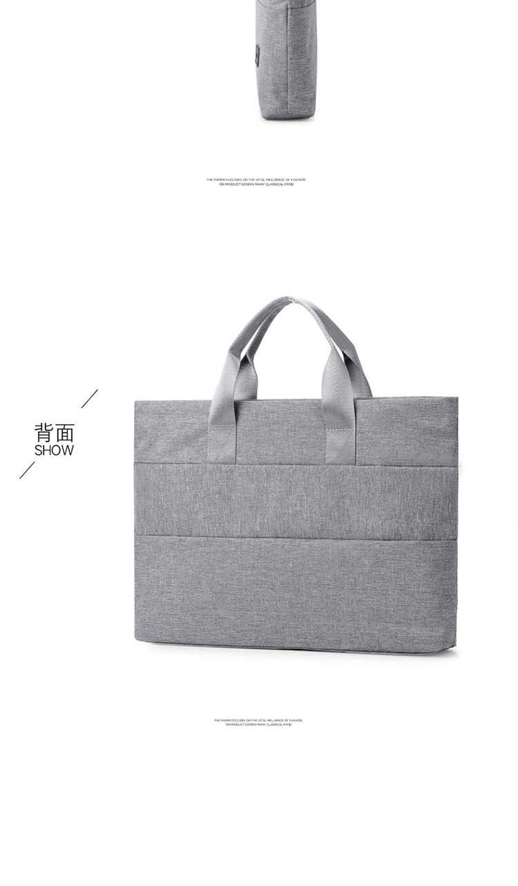 恒源祥 简约公文包 HYX013XB 灰色