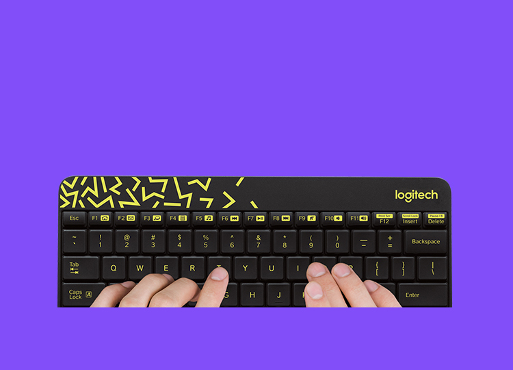 罗技（Logitech）MK240 Nano 键鼠套装 无线键鼠套装 办公键鼠套装  带无线2.4G接收器黑色