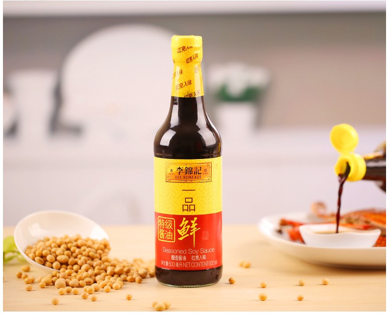 李锦记一品鲜特级酱油500ml*2瓶