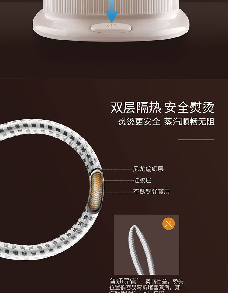 莱克挂烫机GT307烫衣服家用高温蒸汽杀菌消毒小型熨斗商用熨烫机