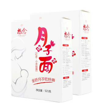 想念特色红枣小米月子挂面521g*2