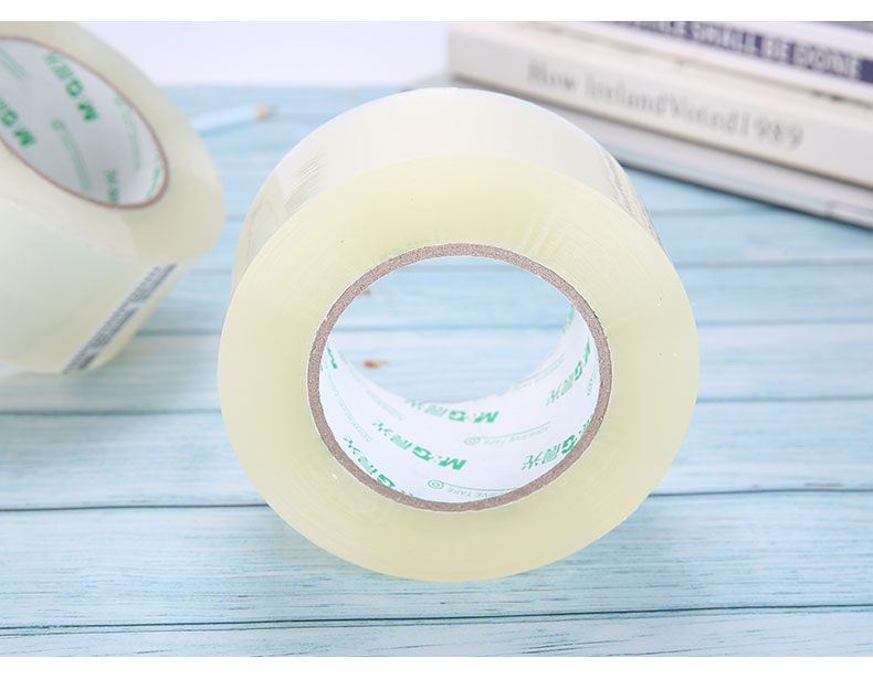 晨光(M&G)文具45um透明封箱胶带 宽60mm*200y(总长914米) 5卷装AJD95792
