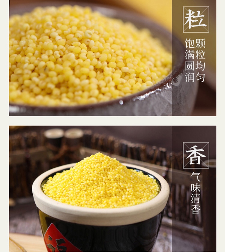 燕之坊黄金苗黄小米475g