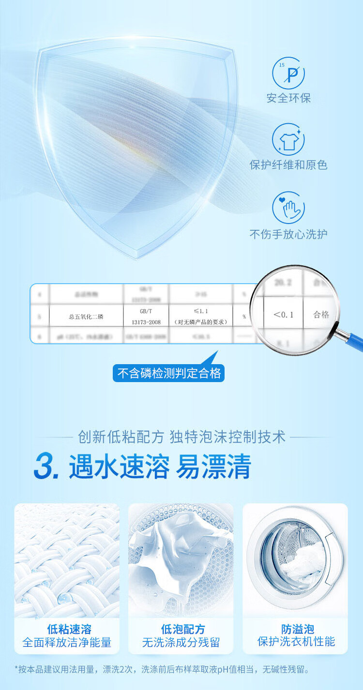 蓝月亮自然香洁净洗衣液1kg