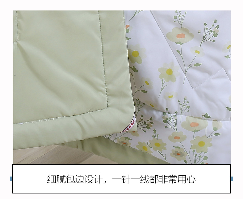 恒源祥亲肤水洗夏被   林涧花语1DG1815