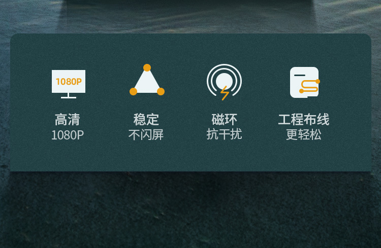 绿联（UGREEN）工程级VGA线 笔记本电脑连接电视显示器投影仪高清视频转接线延长线 vga3+9铜芯 2米 11646