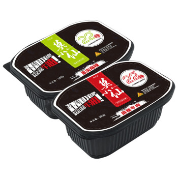 莫小仙 自热火锅4盒（重庆麻辣350g*2+麻辣牛肉390g*2）自热锅
