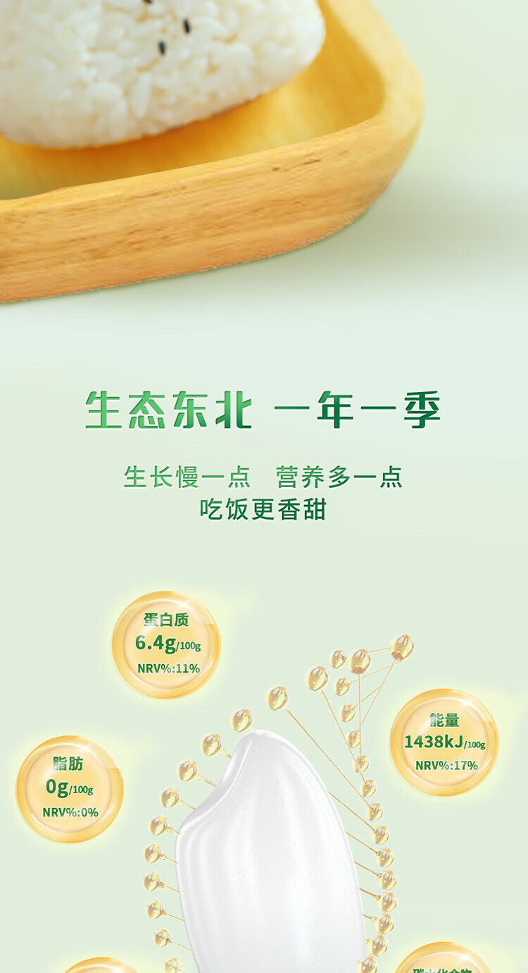 十月稻田 长粒香大米5kg
