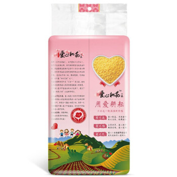 金龙鱼爱心桃花小米400g