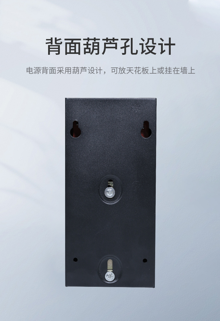 真地（Realand）门禁电源12V5A人脸门禁一体机专用电源楼宇门锁电源控制器 D06
