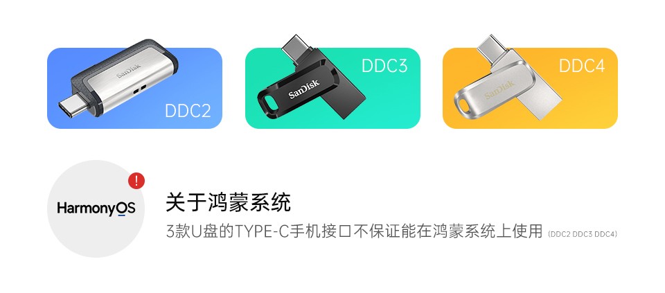 闪迪(SanDisk) U盘256GB Type-C 双接口OTG安卓高速接口手机电脑两用优盘大容量 浅灰色 256G