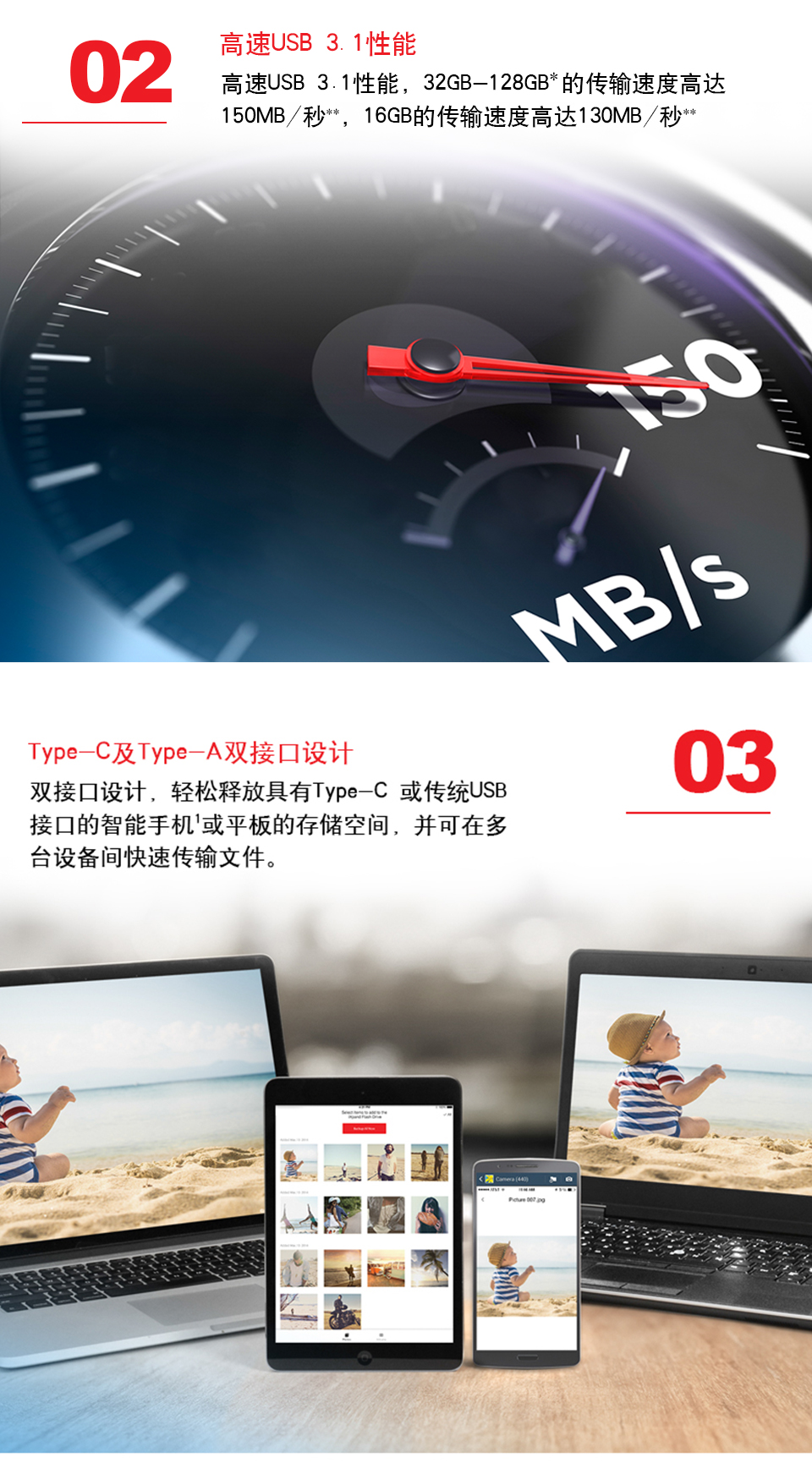 闪迪(SanDisk) U盘Type-C双接口安卓高速SDDDC2接口OTG手机电脑两用优盘 Type-C双接口(USB3.1) 64G