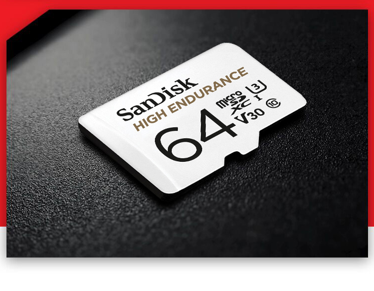 闪迪（SanDisk）SDSQQNR-064G-ZN6IA 存储卡 行车记录仪&安防监控专用内存卡