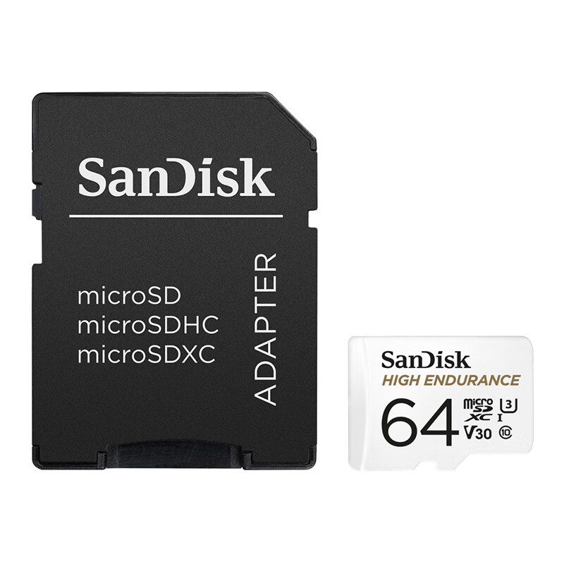 闪迪（SanDisk）SDSQQNR-064G-ZN6IA 存储卡 行车记录仪&安防监控专用内存卡