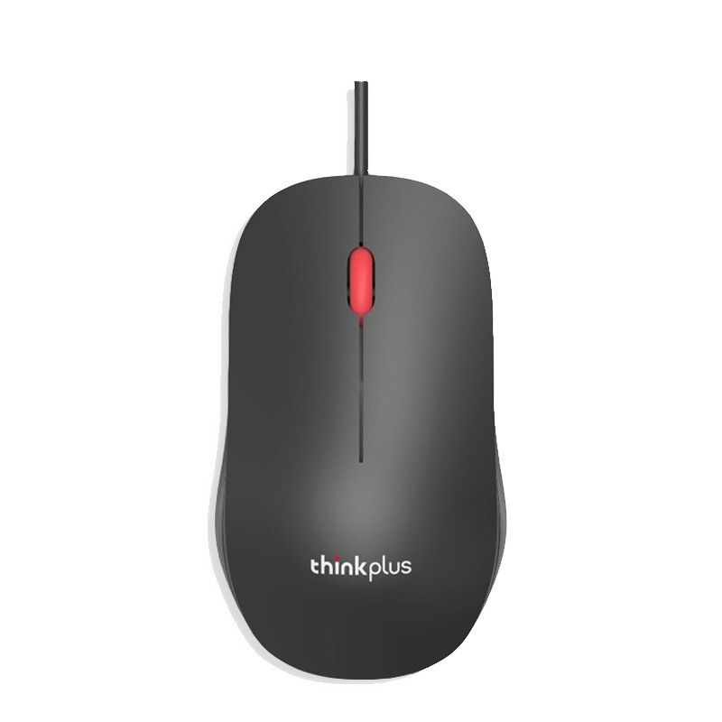 联想（Lenovo）商务办公有线鼠标 M80 游戏通用鼠标36003915