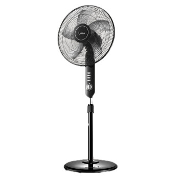 美的（Midea）FS40-15F1落地扇5叶电风扇家用风扇摇头定时升降强风轻音台式风扇 16吋五叶定时