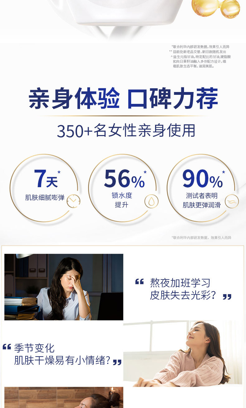 多芬沐浴露套装 滋养美肤沐浴乳 深层1kg+樱花1kg+190*2沐+50*2洗护发6件套