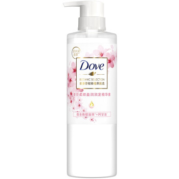 多芬(DOVE)柔顺盈润润发精华素樱花香470ml