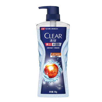 清扬(CLEAR)男士平衡控油沐浴露 活力运动720G