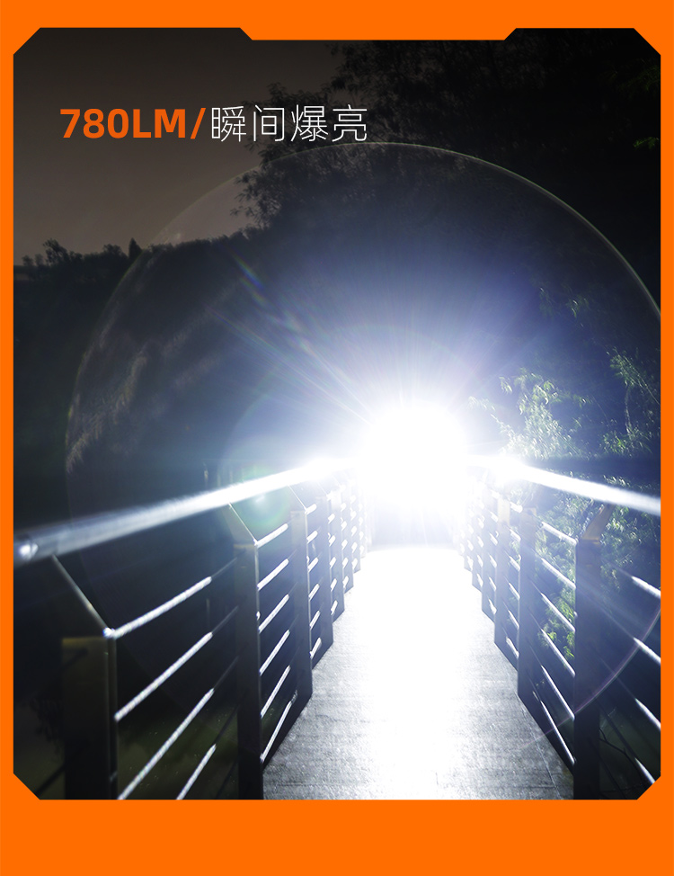 神火（supfire）L19强光可充电防水超亮26650大容量远射户外手电筒LED钓鱼灯手电