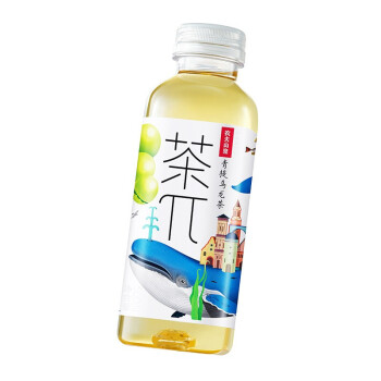 农夫山泉 茶π（茶派）茶饮料 青提乌龙茶500ml*15瓶 整箱装